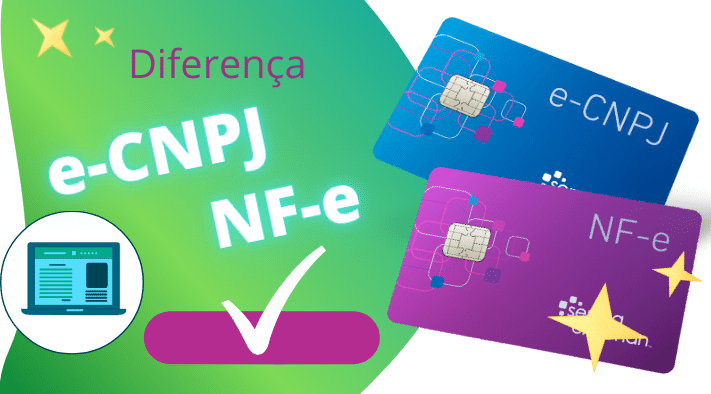 diferença certificado e-cnpj e nf-e